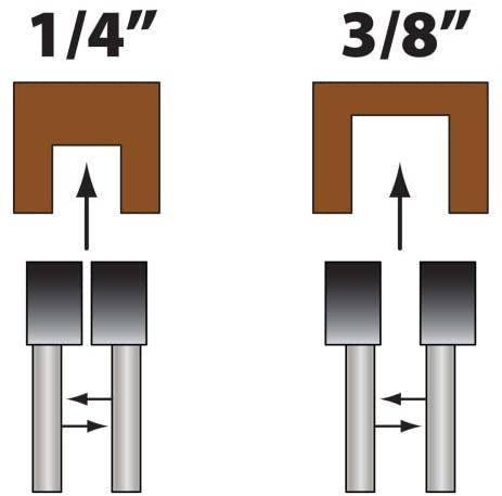 Oshlun 8-Inch Box and Finger Joint Set