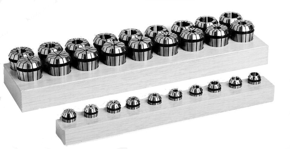ER25 Collet Set, 16 piece, Range 1/8" - 5/8""""