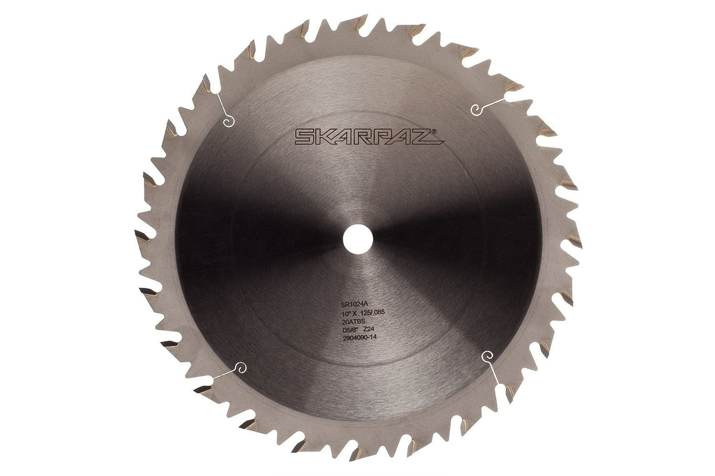 12" Diameter 24 Teeth 20ATB-S Grind .095 Plate .145 Kerf 1" Bore