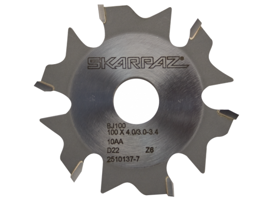 100MM Diameter 6 Teeth 3.0 Plate 4.0 Kerf 22MM Bore