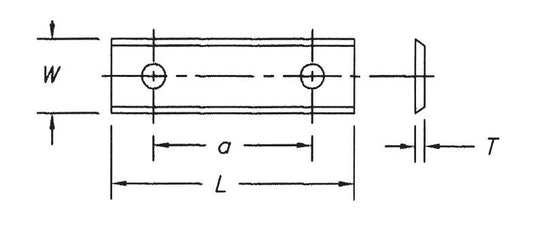 Insert 39.5 x 12 x 1.5  4 Sided for Plunge (10 per