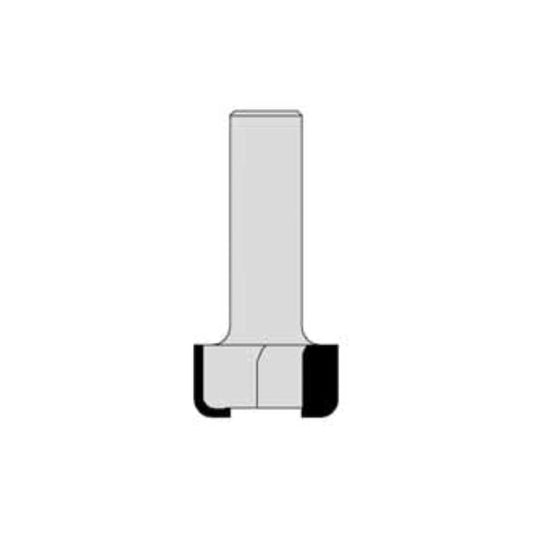 1" Cutting Diameter 1/2" Shank Diameter 1/2" Cutting Length 1/8" Radius