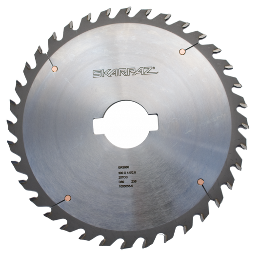 12"Diameter 24 Teeth 20ST Grind .095 Plate .145 Kerf 1-3/4" Bore