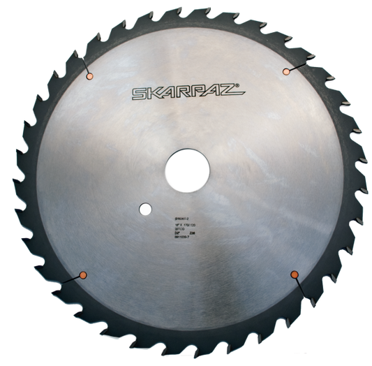 14" Diameter 36 Teeth 20TCG Grind .120 Plate .165 Kerf 1-1/2" Bore