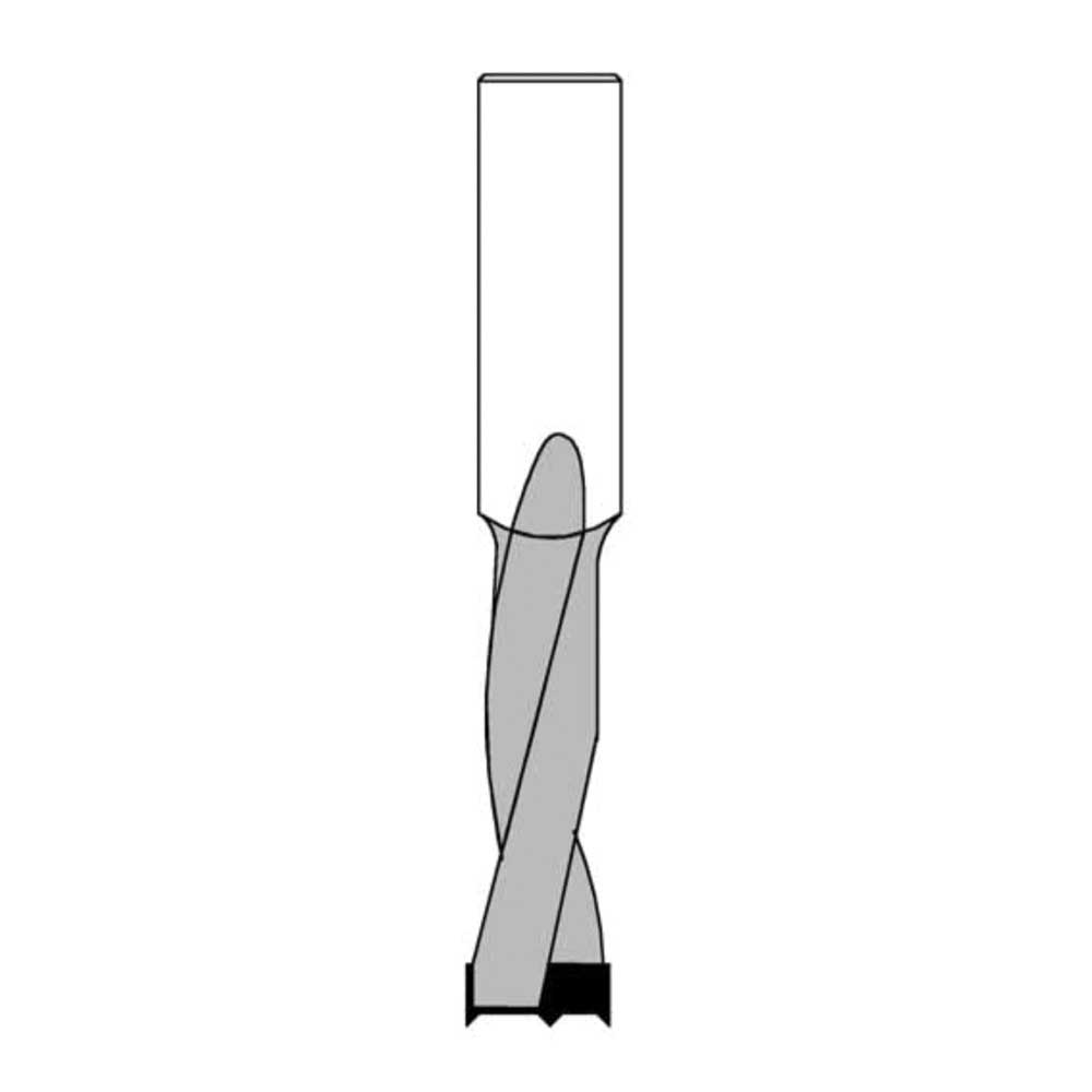 6MM Cutting Diameter 57MM Overall Length Clockwise Rotation