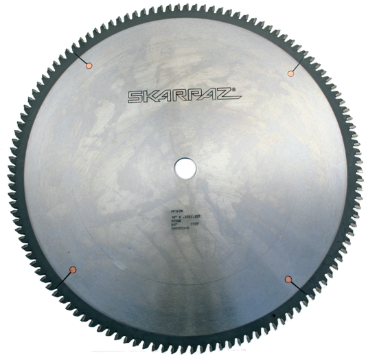 16" Diameter 100 Teeth 0TCG Grind .120 Plate .155 Kerf 1" Bore