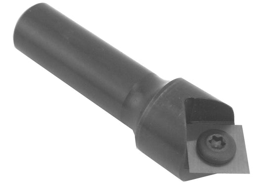 1 Flute Ins. 90 Deg V-Groove. 25mm CED with Insert