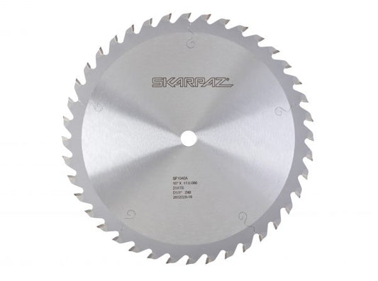 10" Diameter 40 Teeth 20ATB Grind .080 Plate .111 Kerf 5/8" Bore