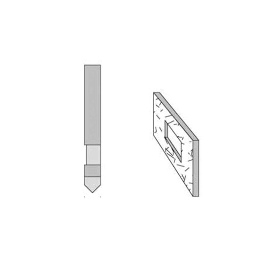 1/4" " Shank Diameter 5/16" Cutting Length 2" Overall Length