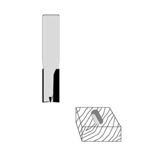 2 Flutes 1/2" Cutting Diameter 1/2" " Shank Diameter 2" Cutting Length 4-1/4" Overall Length