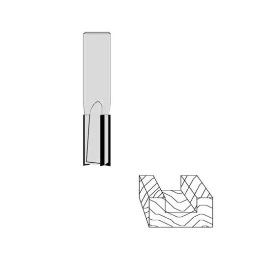 3 Flutes 1/2" Cutting Diameter 1/2" " Shank Diameter 1-1/4" Cutting Length 2-7/8" Overall Length