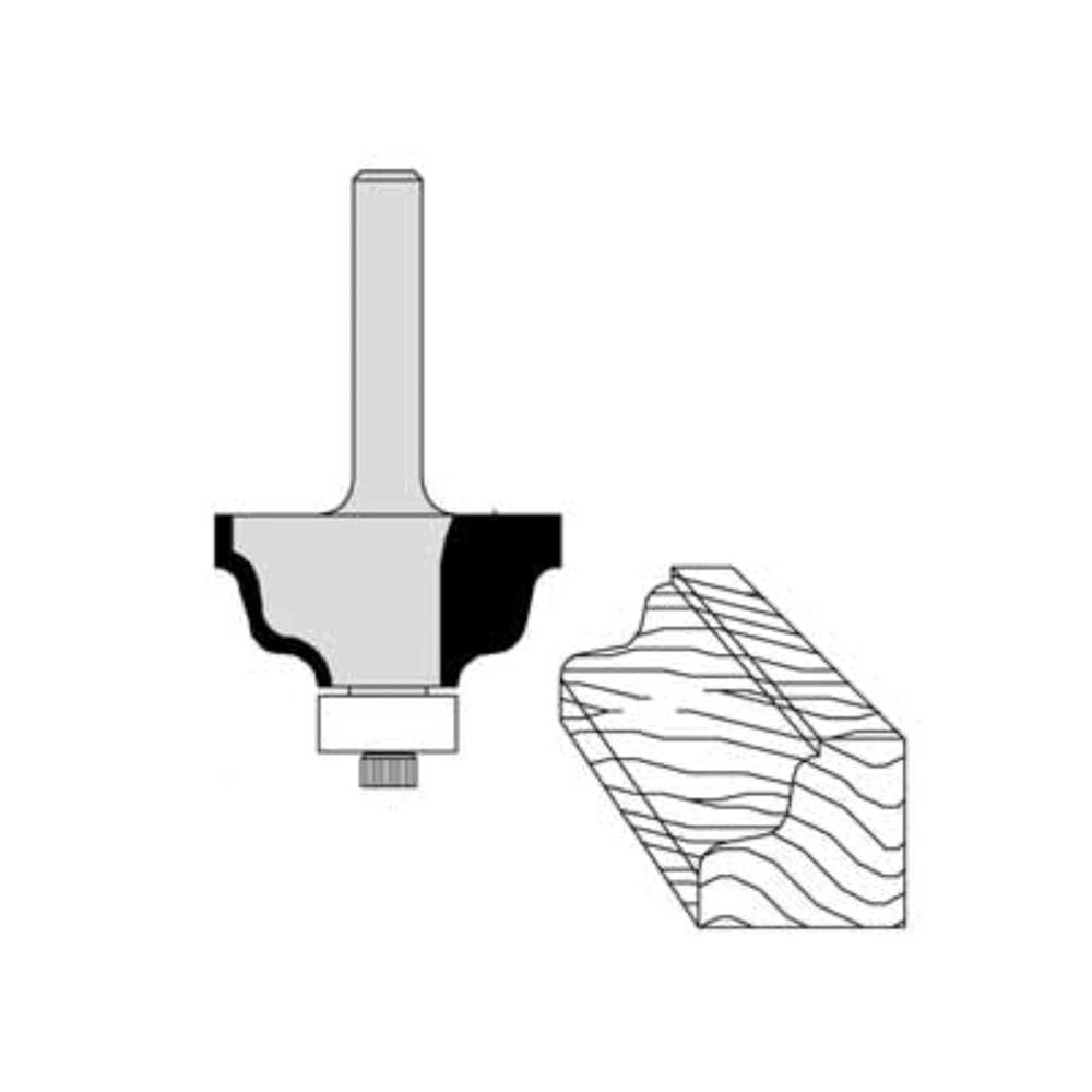 1-1/4" Cutting Diameter 1/2" Shank Diameter 5/8" Cutting Length 2-1/4" Overall Length